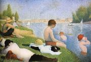 Georges Seurat Bather oil painting